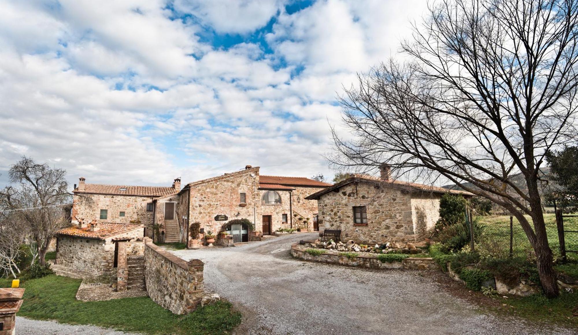 Agriturismo Grossola Castiglione dʼOrcia Eksteriør bilde