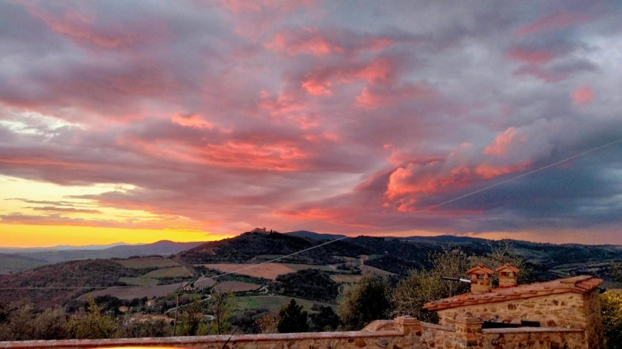Agriturismo Grossola Castiglione dʼOrcia Eksteriør bilde