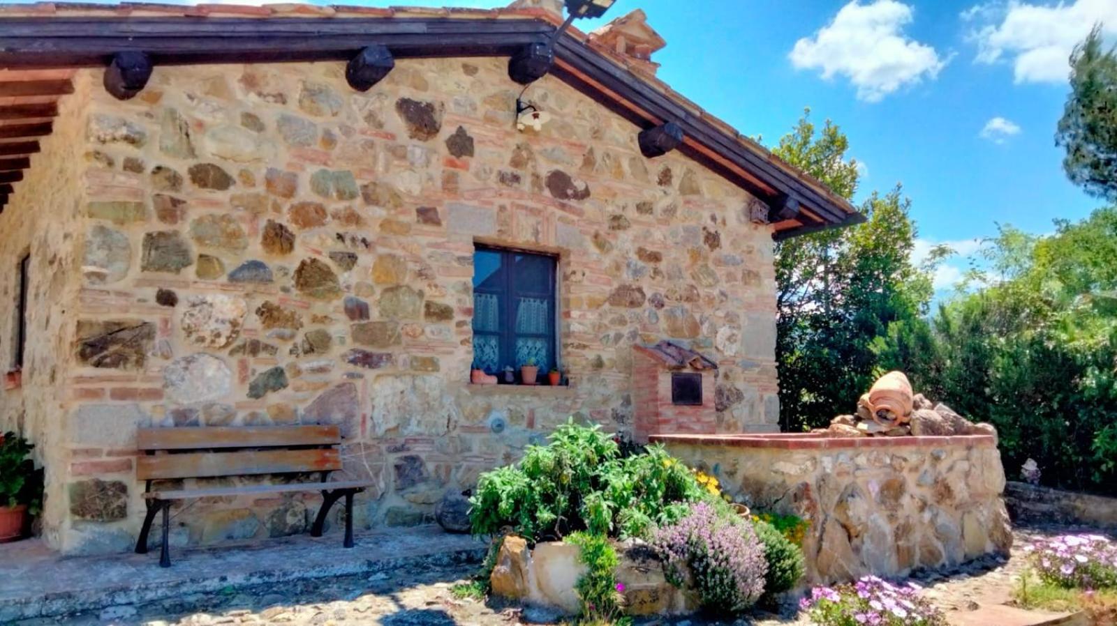 Agriturismo Grossola Castiglione dʼOrcia Eksteriør bilde